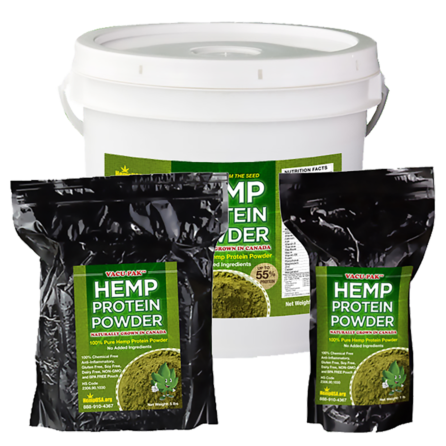 Hemp Protein Powder & Micro Plant Powder Full Body Cleanse